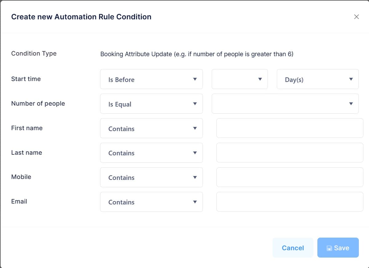 docs.makebooking.online - Booking Attribute Update | Automation Rules and Notifications